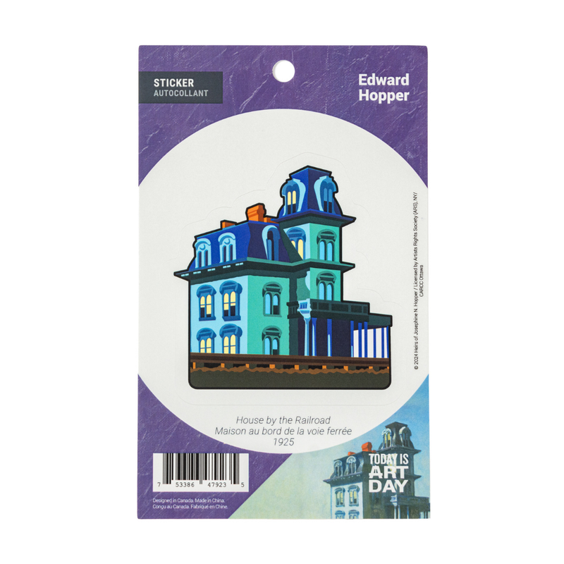 La Maison Près Du Chemin De Fer - Autocollant