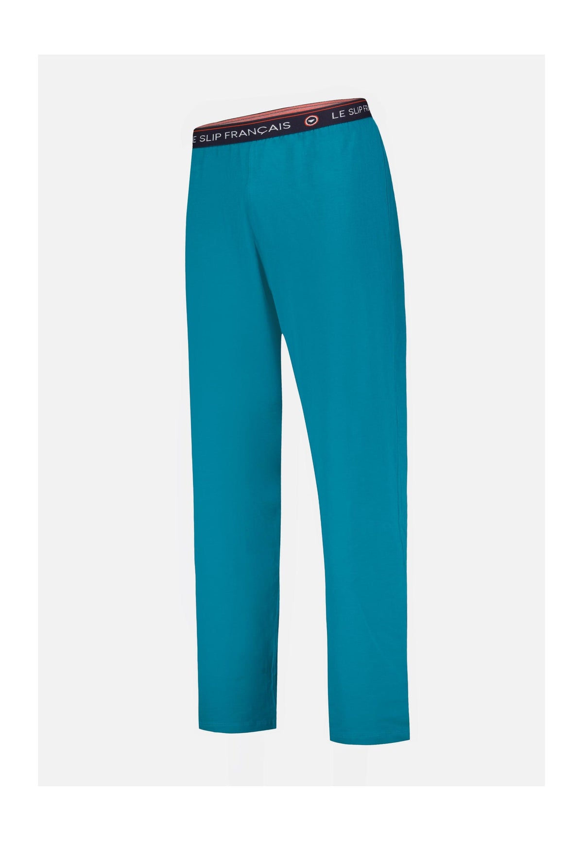 Pantalón De Pijama Largo Indomptable De Algodón - Topaz