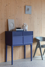 June - Wardrobe - Oak veneer - Purple