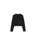 BLACK CARDIGAN NABEL BLACK
