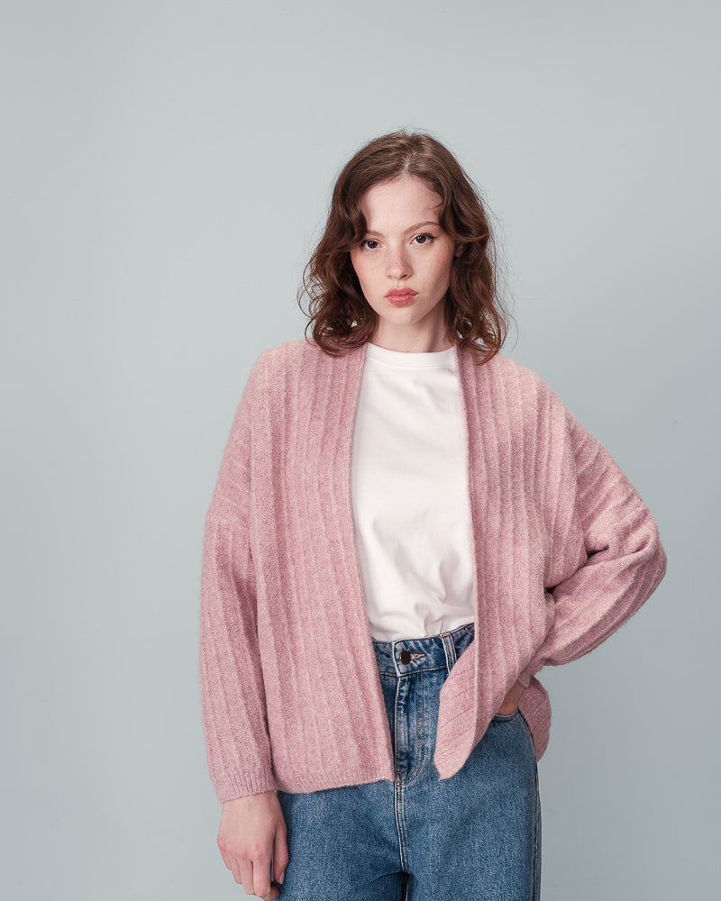 CARDIGAN ROSE NANDO ROSE