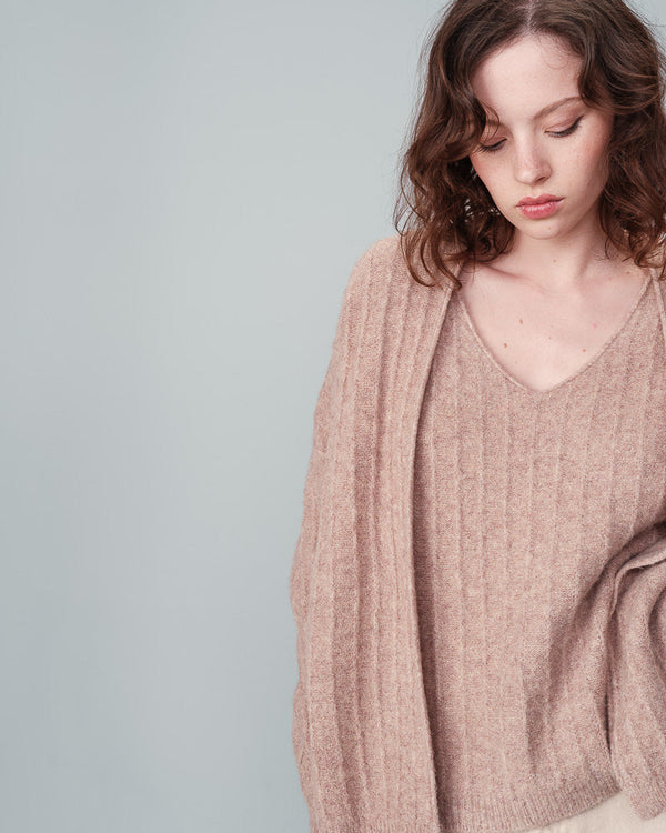 TAUPE CARDIGAN NANDO TAUPE