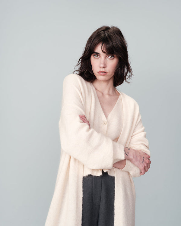 STRICKJACKE ECRU NARINO ECRU
