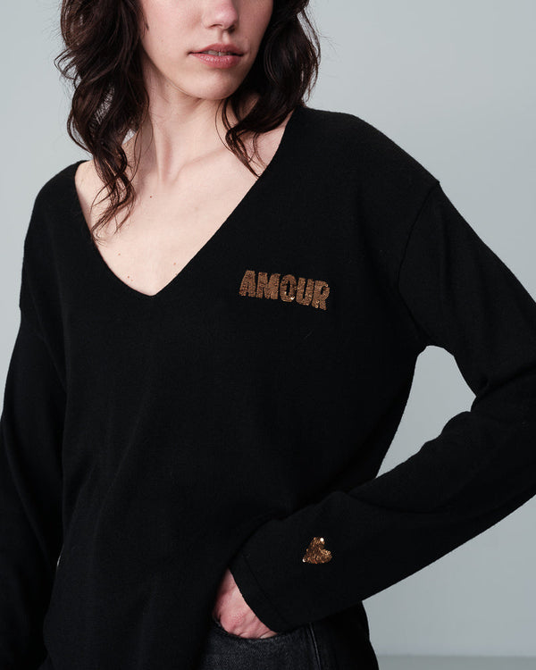 PULLOVER SCHWARZ NATSUKI SCHWARZ