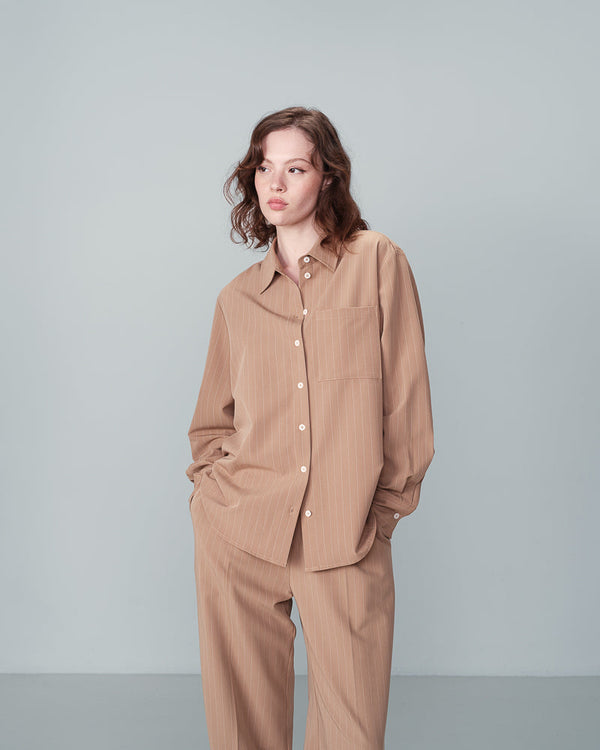 CHEMISE CAMEL NAWELLE CAMEL