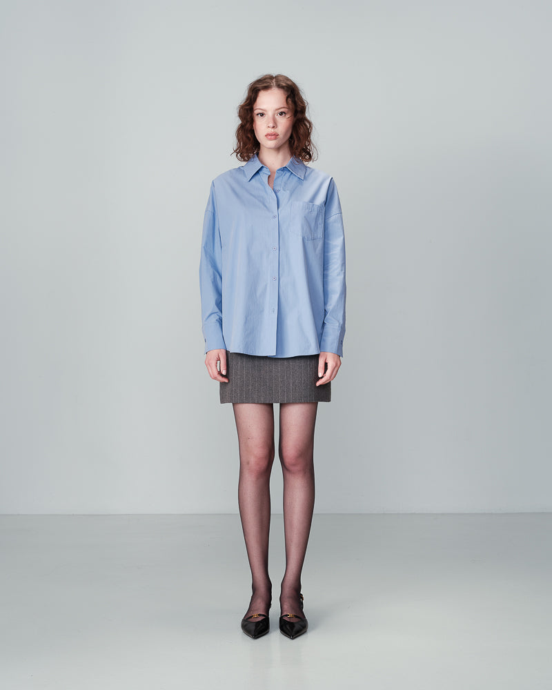 CAMICIA BLU NESRINE BLU