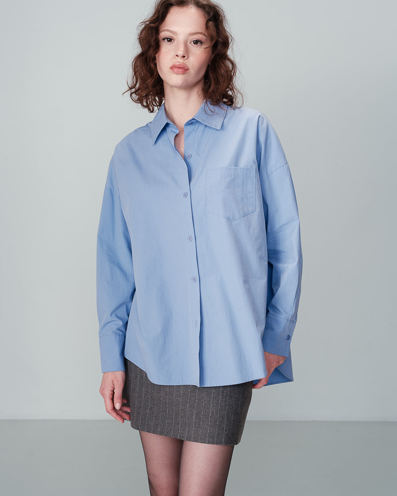 CAMICIA BLU NESRINE BLU