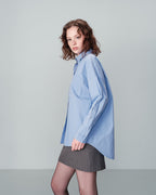 CAMICIA BLU NESRINE BLU