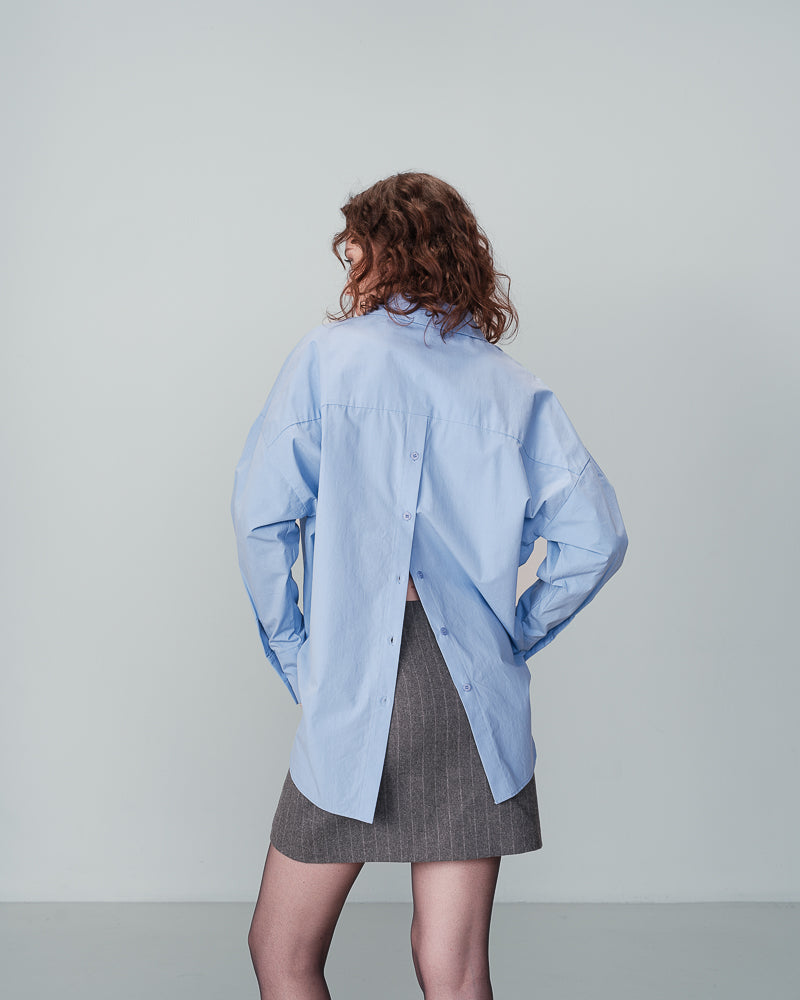 CAMICIA BLU NESRINE BLU