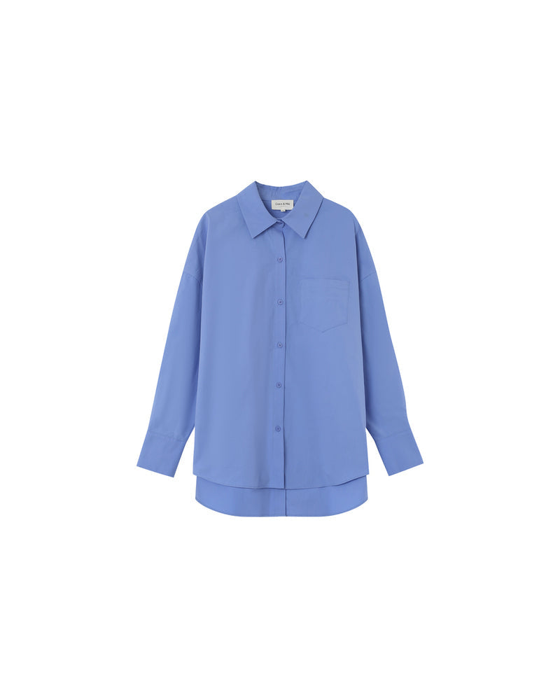CAMICIA BLU NESRINE BLU