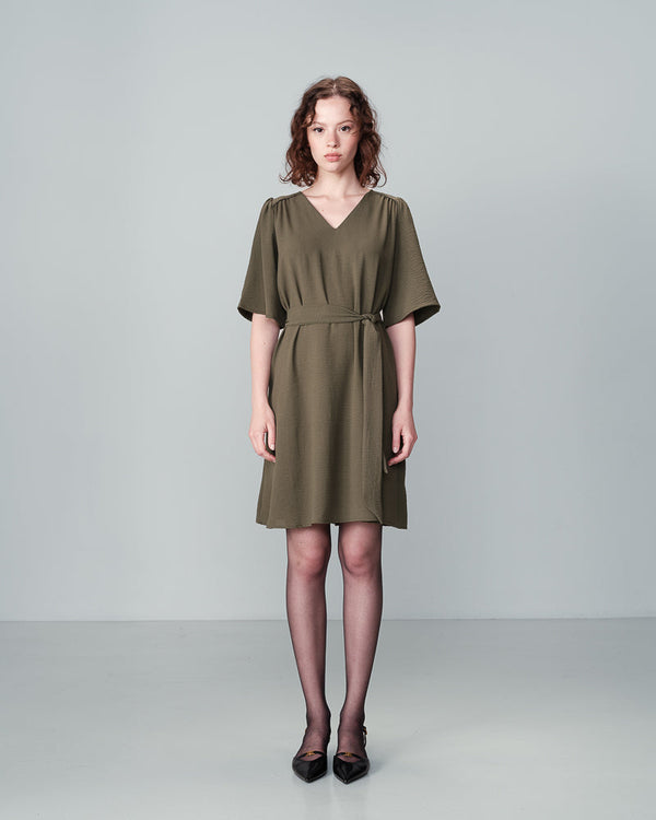 VESTIDO CAQUI NIA CAQUI