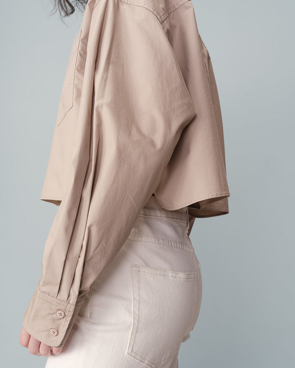 BLUSE SANDFARBEN NIAMITA SANDFARBEN