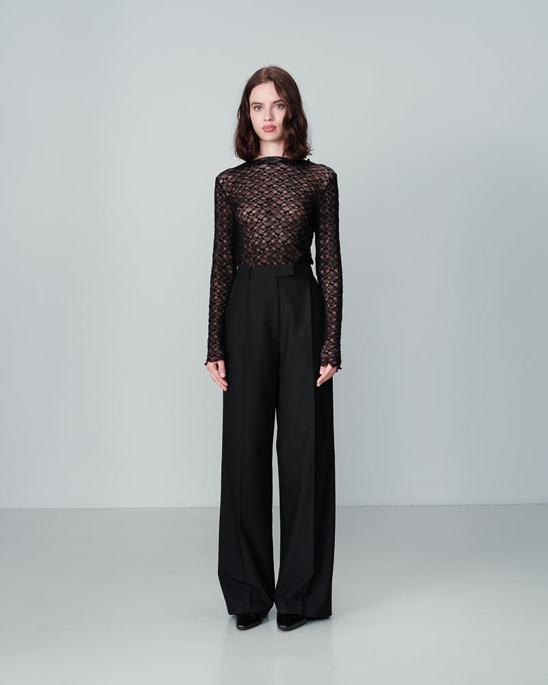 BLACK T-SHIRT NICOLE BLACK