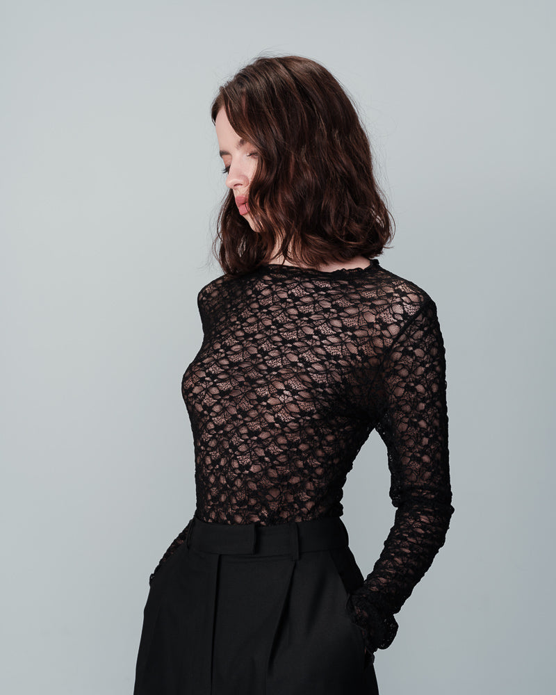 BLACK T-SHIRT NICOLE BLACK