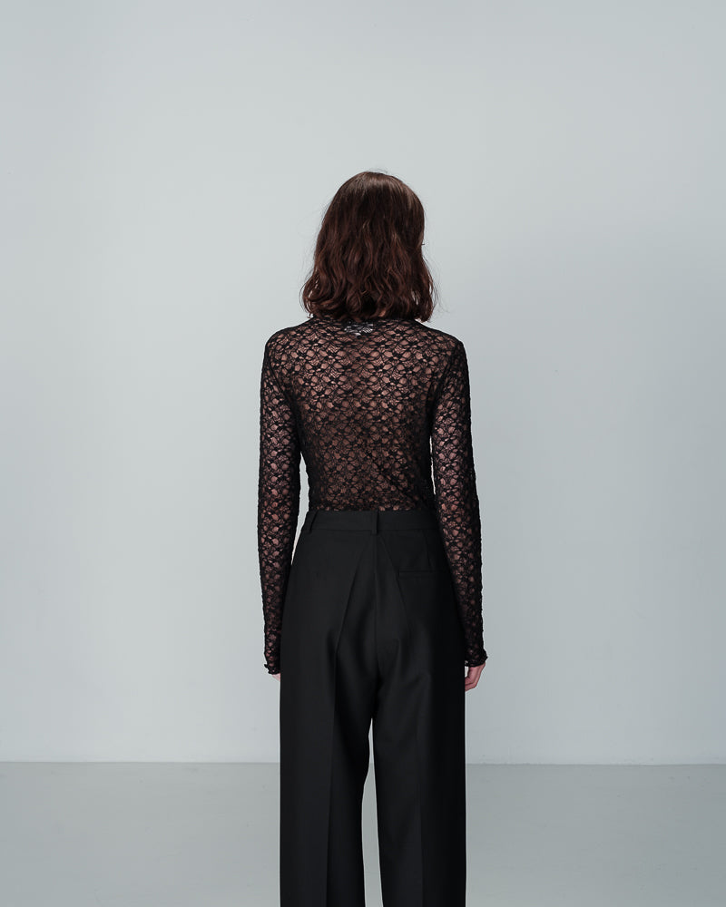 BLACK T-SHIRT NICOLE BLACK