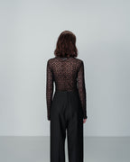 BLACK T-SHIRT NICOLE BLACK