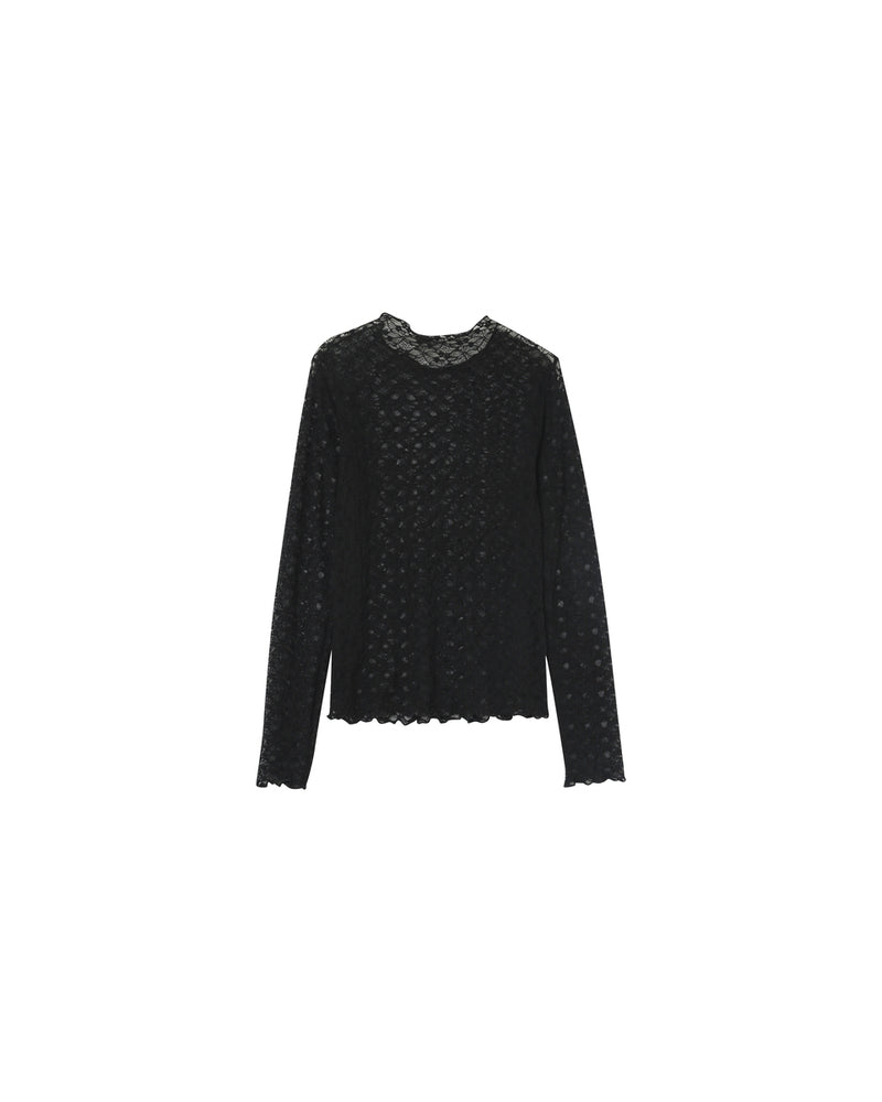 BLACK T-SHIRT NICOLE BLACK