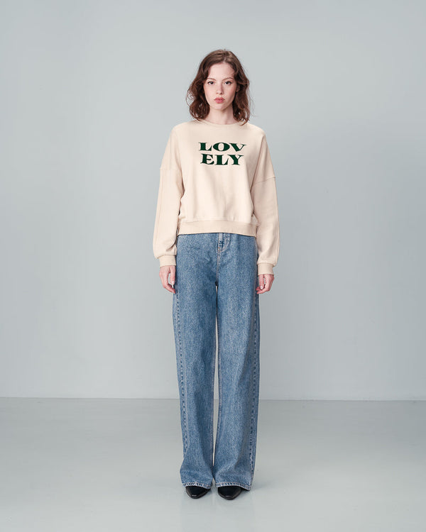 BEIGE SWEATSHIRT NIGEL BEIGE