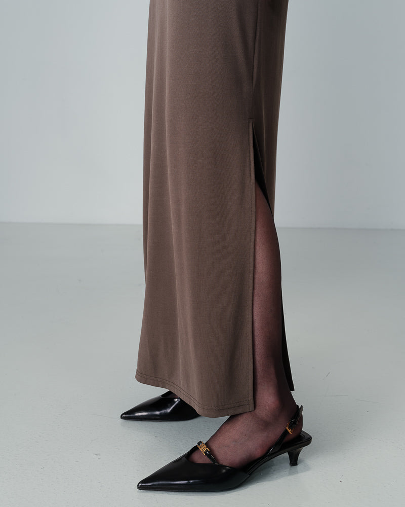VESTIDO CAQUI NINA CAQUI