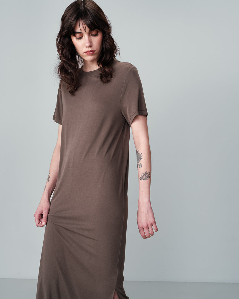 VESTIDO CAQUI NINA CAQUI