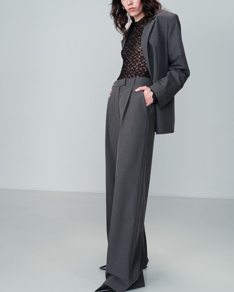 CHARCOAL TROUSERS NOCTURNE CHARCOAL