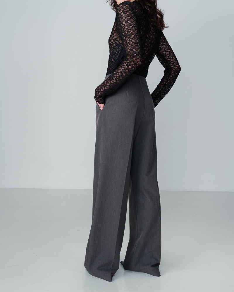CHARCOAL TROUSERS NOCTURNE CHARCOAL