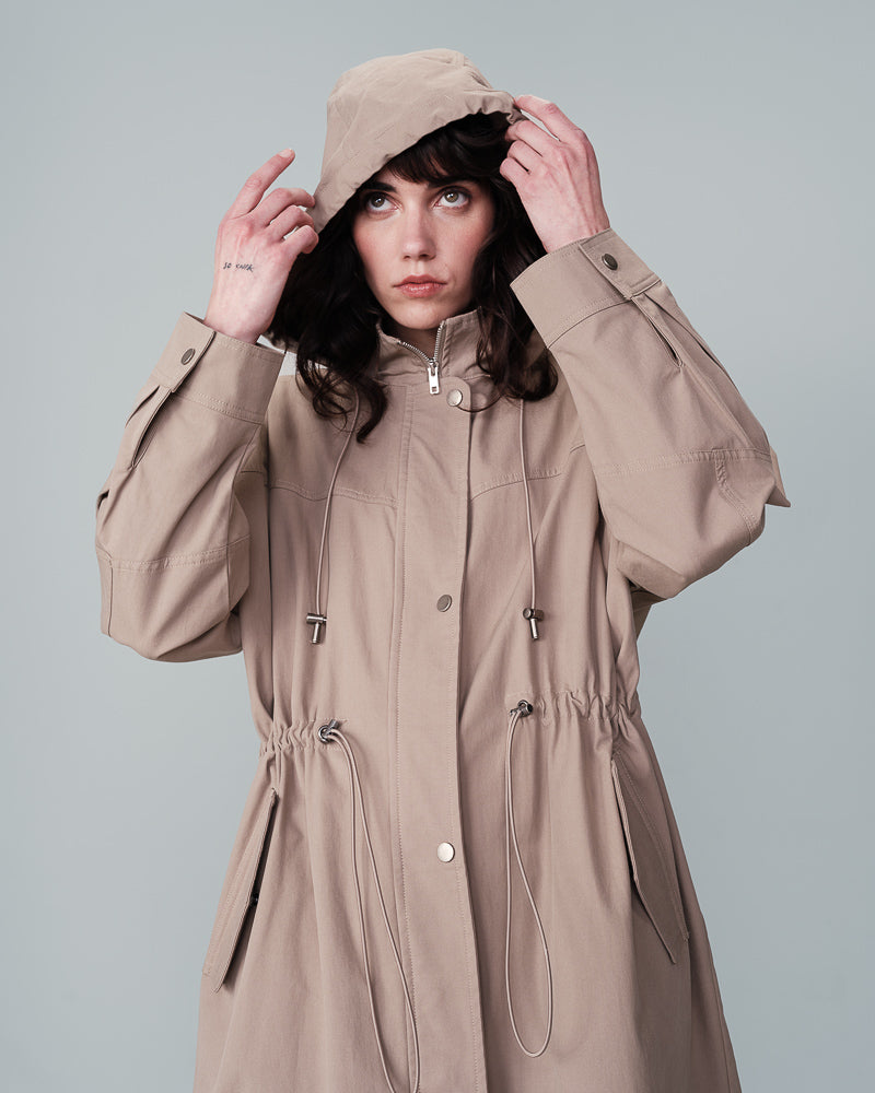 KHAKI PARKA NORDIQUE KHAKI