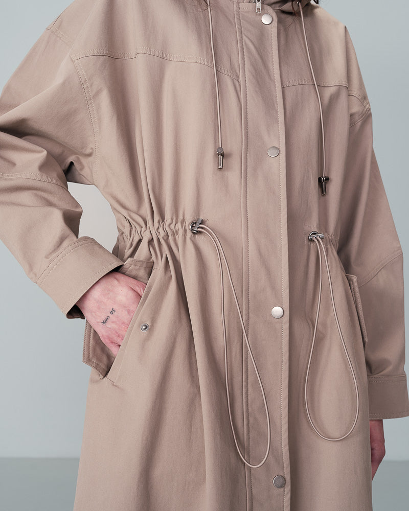 KHAKI PARKA NORDIQUE KHAKI