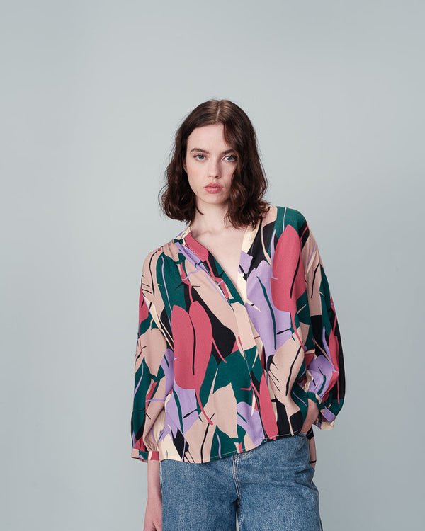 BLUSE MEHRFARBIG NYMPHEA MEHRFARBIG