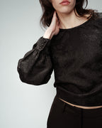 BLOUSE NOIR OLLY NOIR