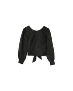 BLOUSE NOIR OLLY NOIR
