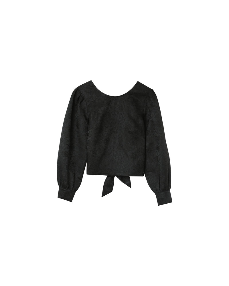 BLOUSE NOIR OLLY NOIR