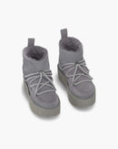Botas clásicas con plataforma baja - Gris