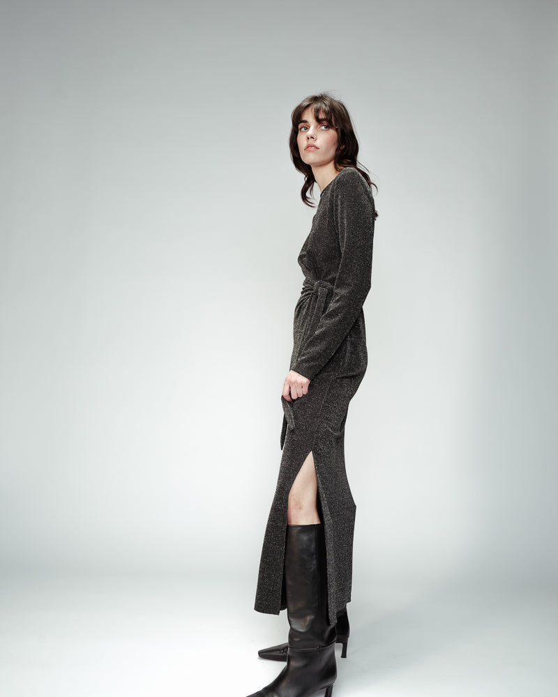 ROBE LONGUE ARGENT OLYMPIADE ARGENT