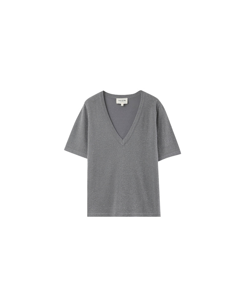 T-SHIRT ARGENT OMALIA ARGENT
