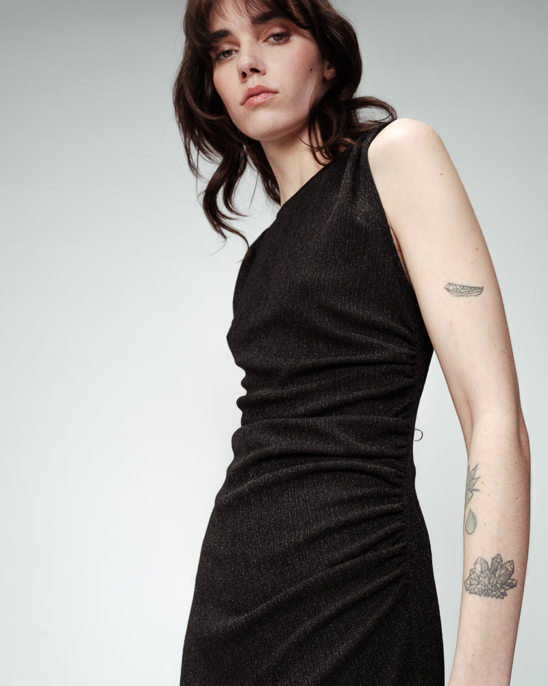 KURZE KLEID SCHWARZ ORELIA SCHWARZ