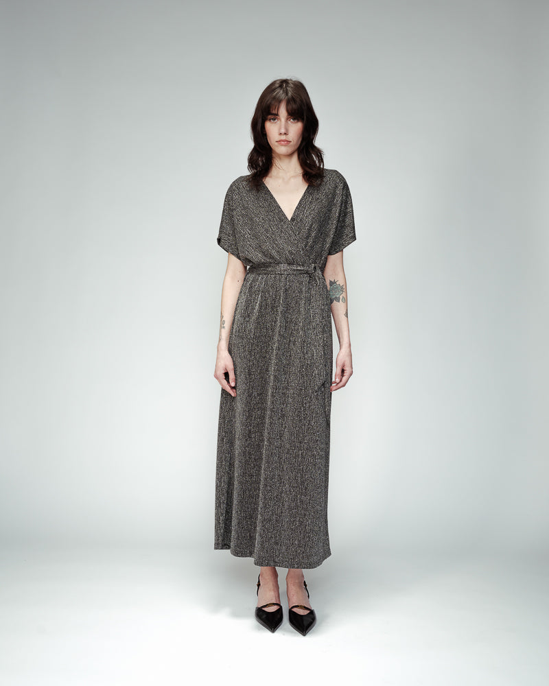 ROBE LONGUE ARGENT ORIA ARGENT