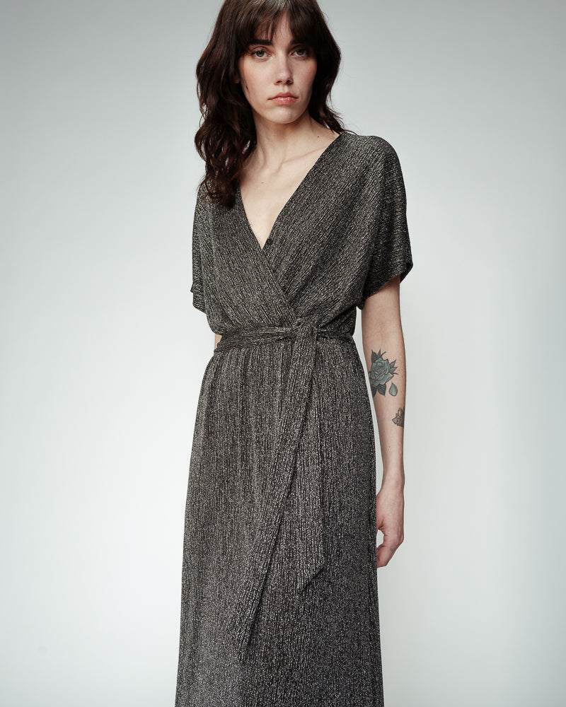 ROBE LONGUE ARGENT ORIA ARGENT