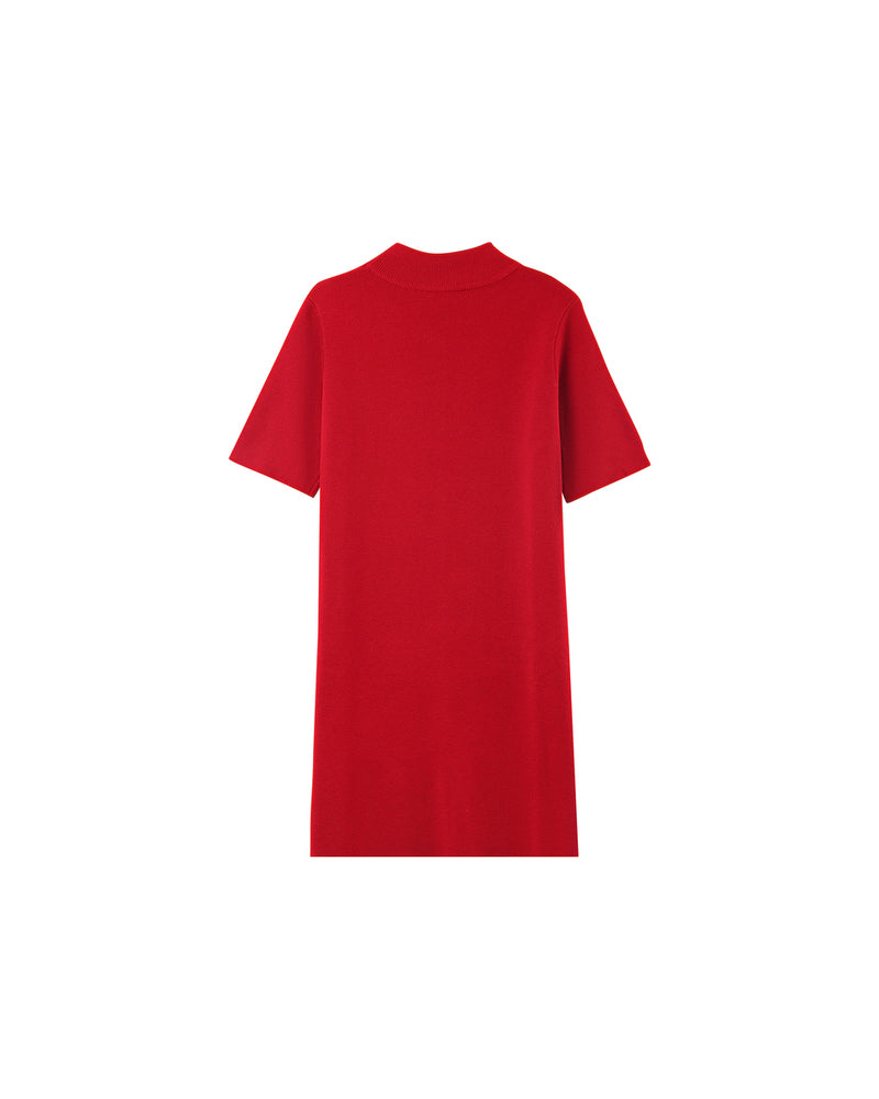VESTIDO CORTO ROJO OCTOBRE ROJO