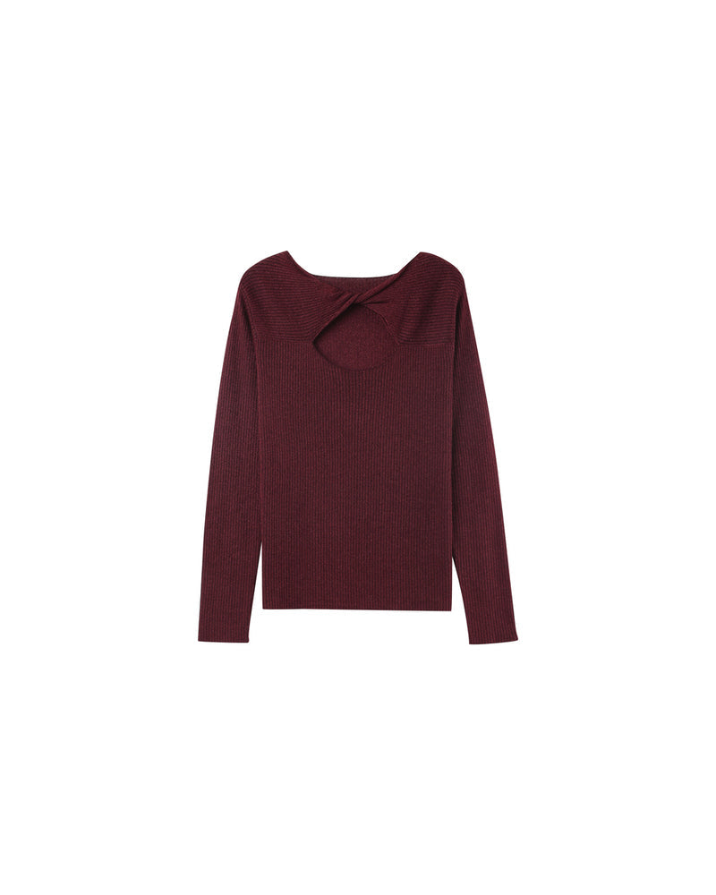 PULL BORDEAUX OLGA BORDEAUX