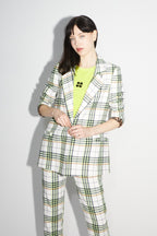 Le Blazer Jimmy Tartan Néon