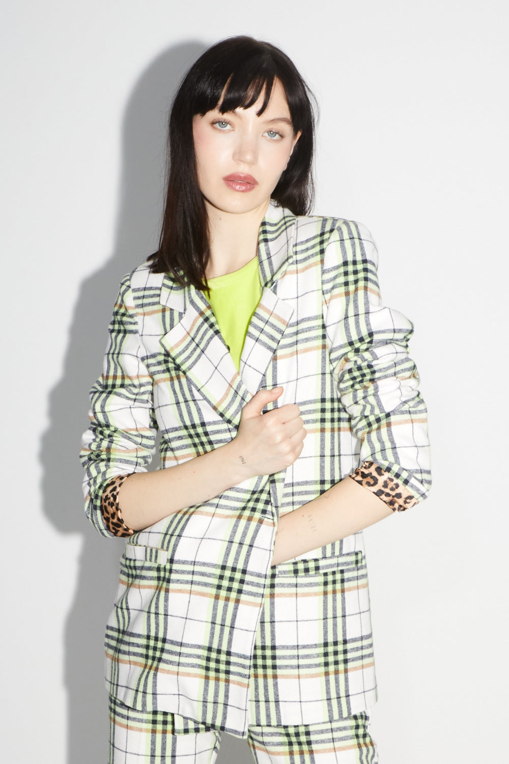 Le Blazer Jimmy Tartan Néon