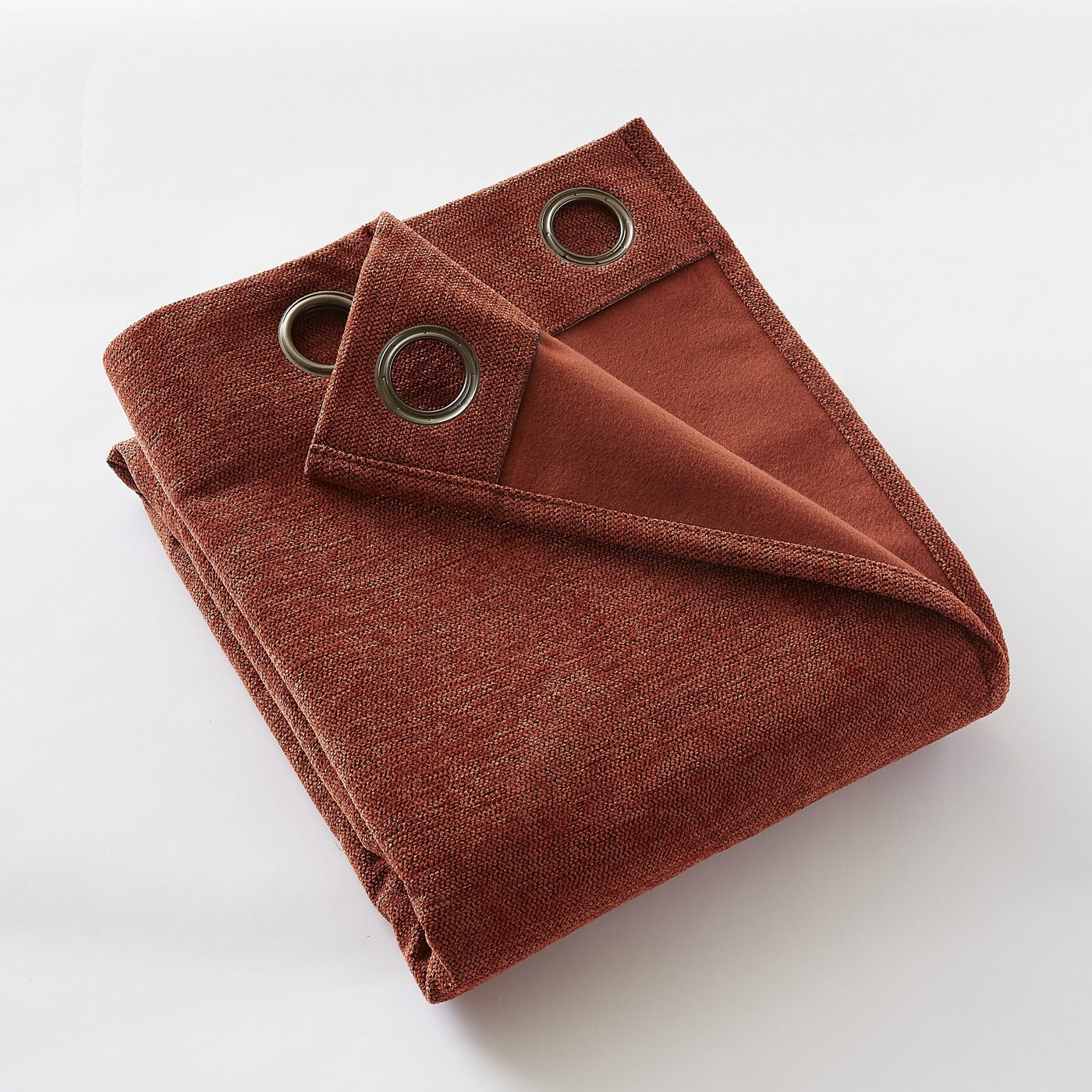 Bjorn - Rideau Occultant + Polaire - Polyester - Terracotta