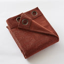 Rideau Occultant + Polaire - Polyester - Bjorn - Terracotta