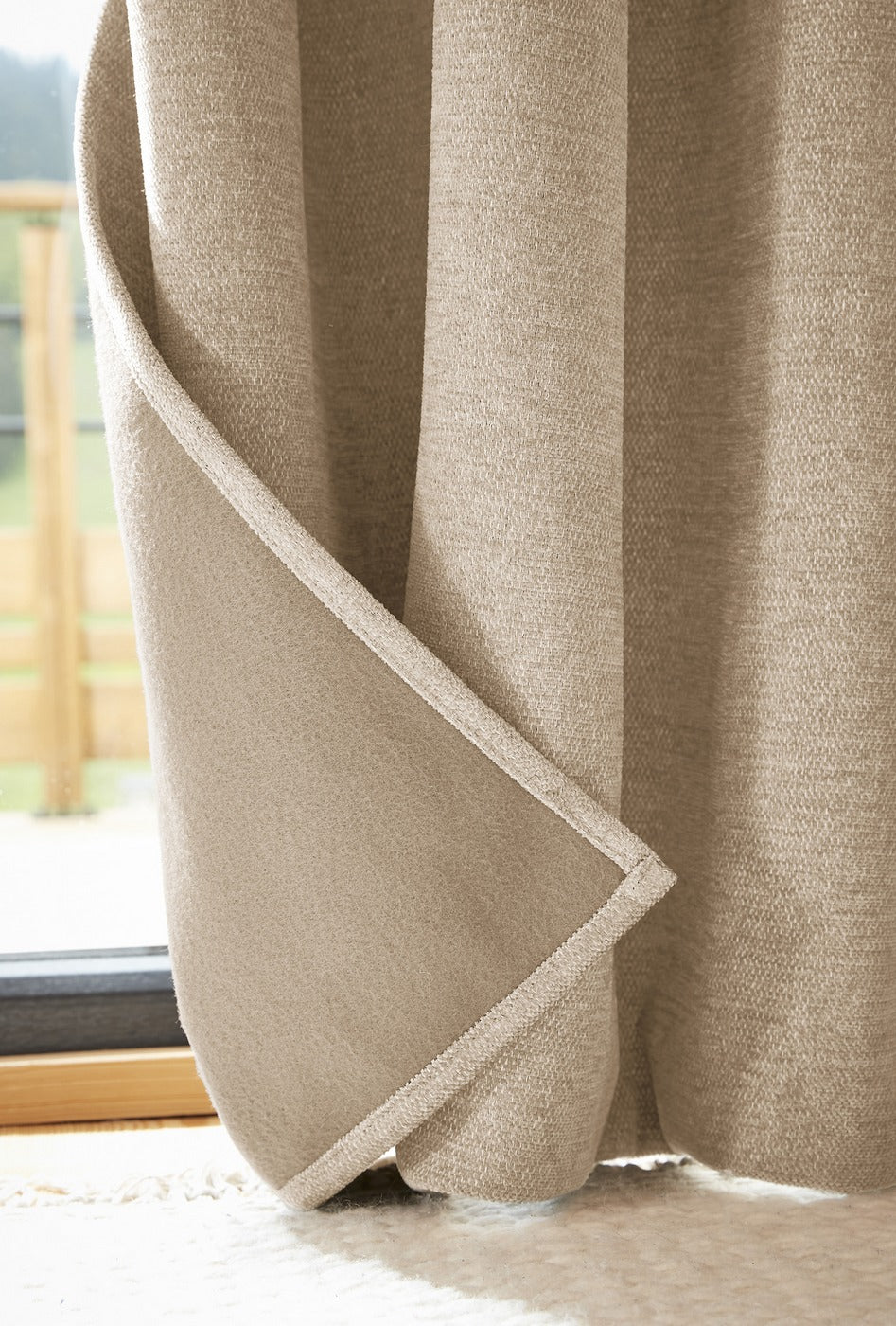 Bjorn - Rideau Occultant + Polaire - Polyester - Lin