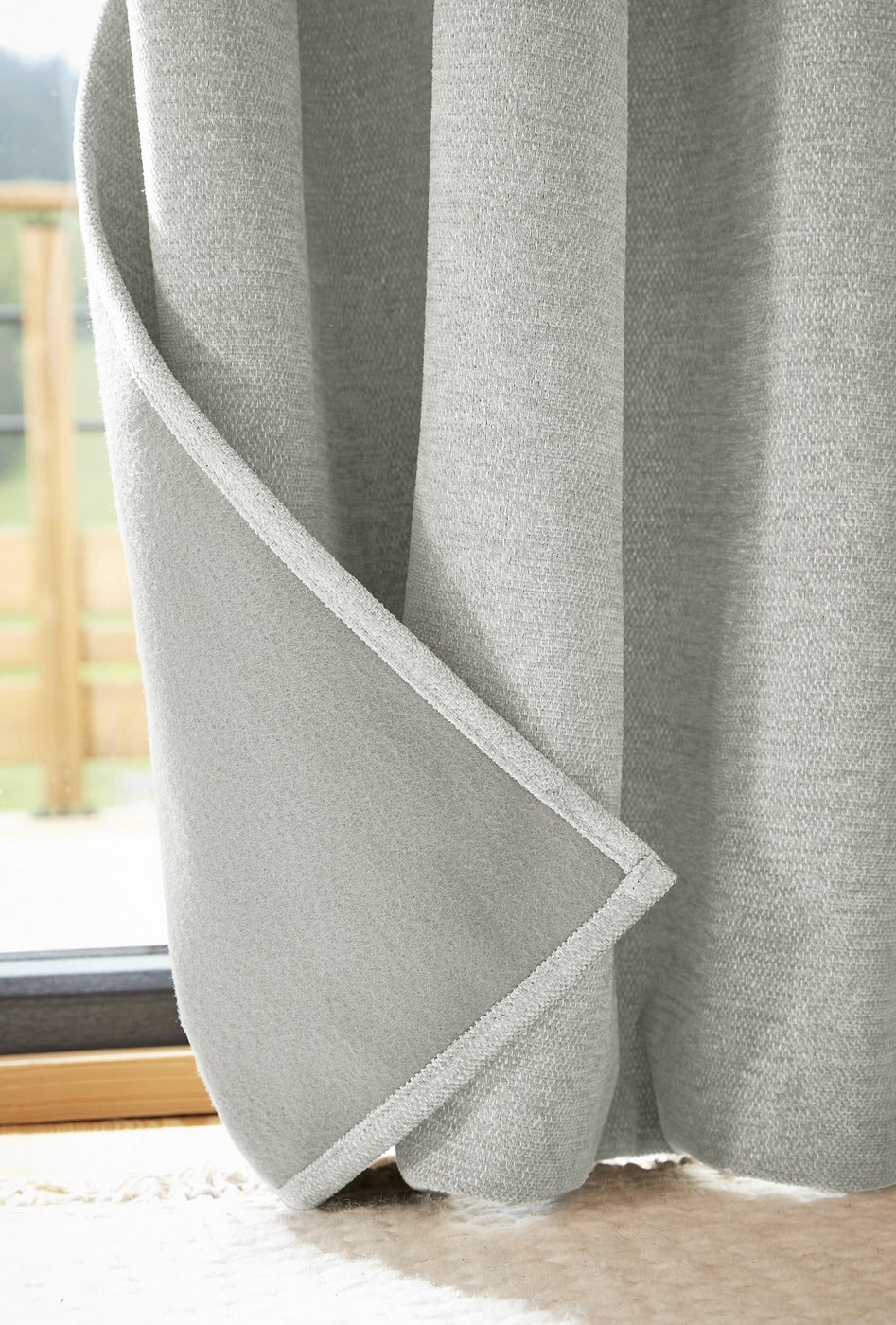 Bjorn - Rideau Occultant + Polaire - Polyester - Eucalyptus