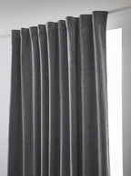 Bjorn - Rideau Galon Fronceur Occultant + Polaire - Polyester - Titane