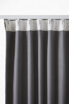 Bjorn - Rideau Galon Fronceur Occultant + Polaire - Polyester - Titane