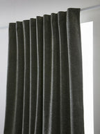 Bjorn - Rideau Galon Fronceur Occultant + Polaire - Polyester - Romarin