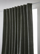 Rideau Galon Fronceur Occultant + Polaire - Polyester - Bjorn - Romarin